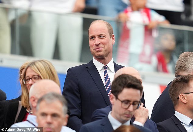 Walker discussed Prince William's advice to the squad after their slow start to the Euros